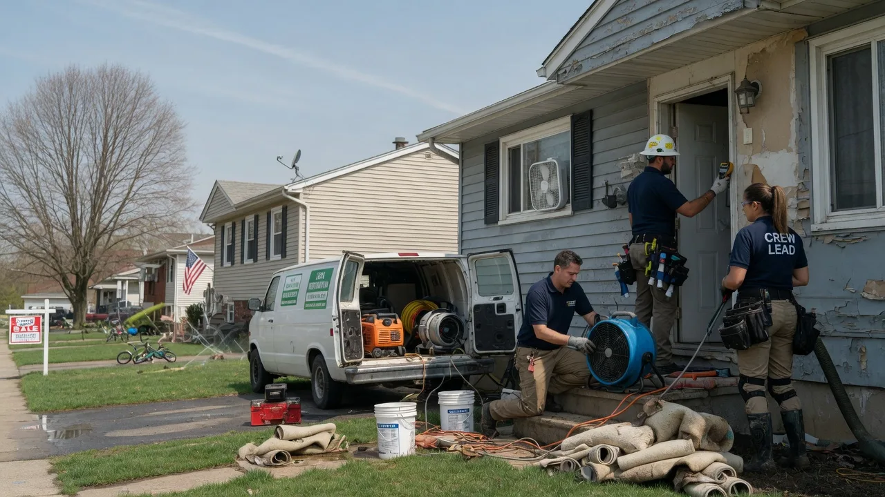 Flood Cleanup in Eaton, IN near me