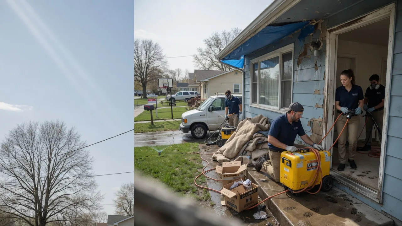 Basement Flood Cleanup in Eaton, IN near me